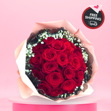 Everlasting Love (24 Roses) - Valentine Flower Bouquet