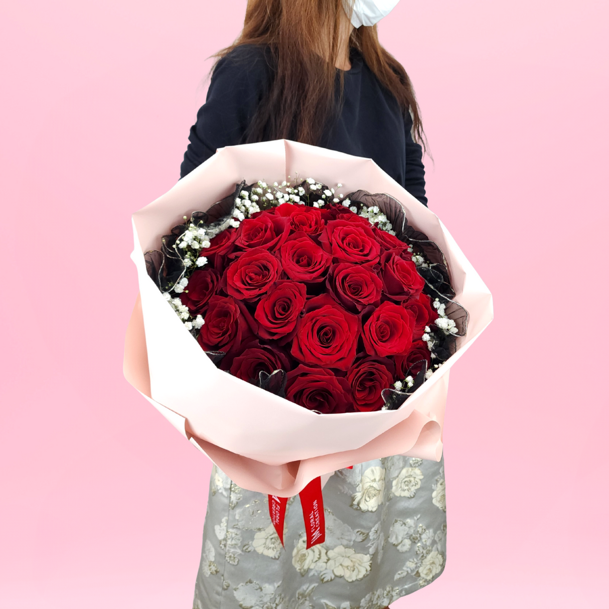 Everlasting Love (24 Roses) - Valentine Flower Bouquet