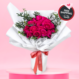 Felicity (25 Premium Roses) - Valentine Giant Bouquet