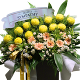Gentle Crossing - Condolence Flower Stand
