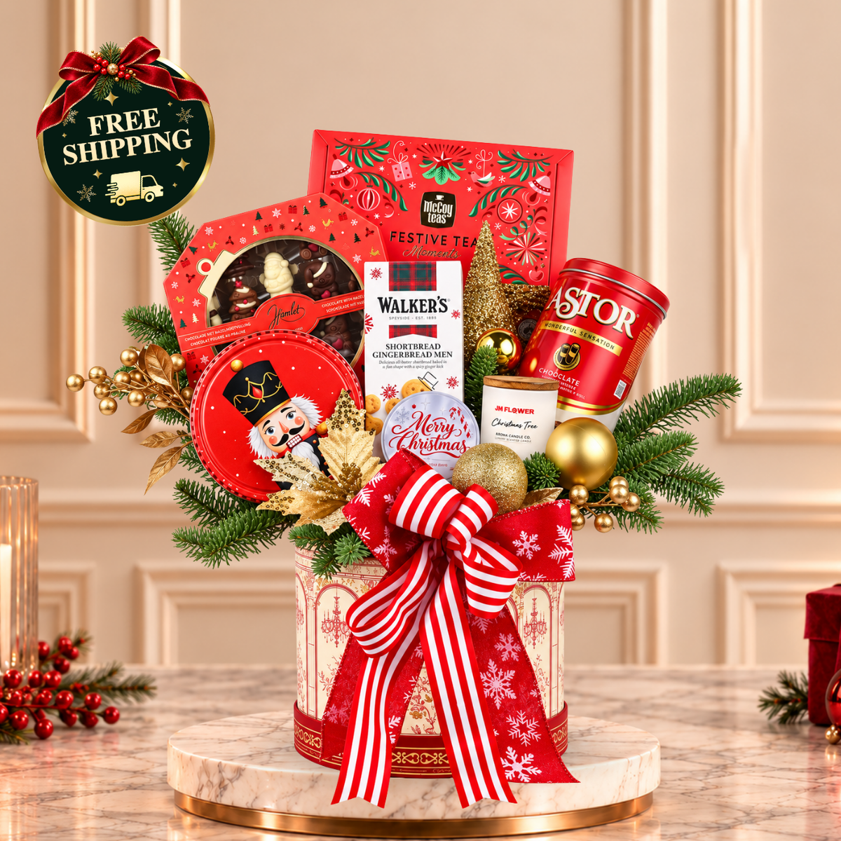 Gilded Abundance - Christmas Gift Hamper