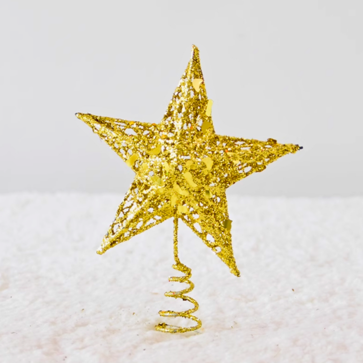 Christmas Tree Star Topper - Gold