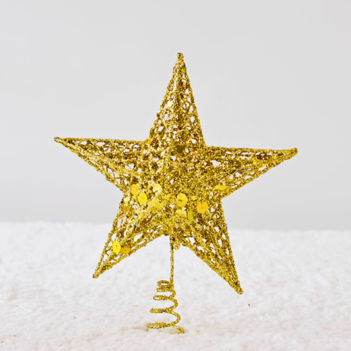 Christmas Tree Star Topper - Gold