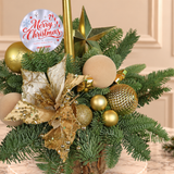Golden Cypress - Christmas Arrangement
