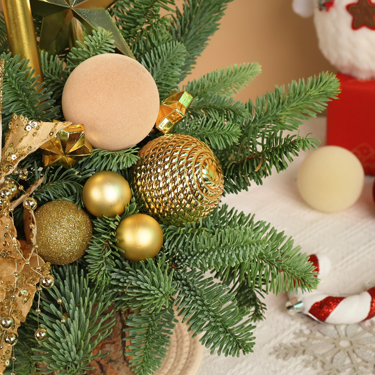 Golden Cypress - Christmas Arrangement