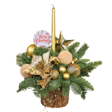 Golden Cypress - Christmas Arrangement