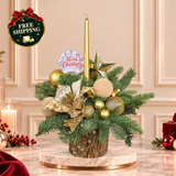 Golden Cypress - Christmas Arrangement