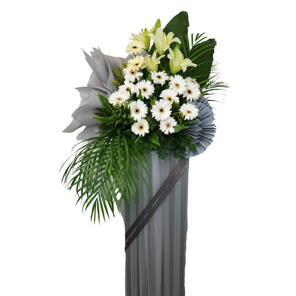 Graceful Remembrance - Condolence Flower Stand