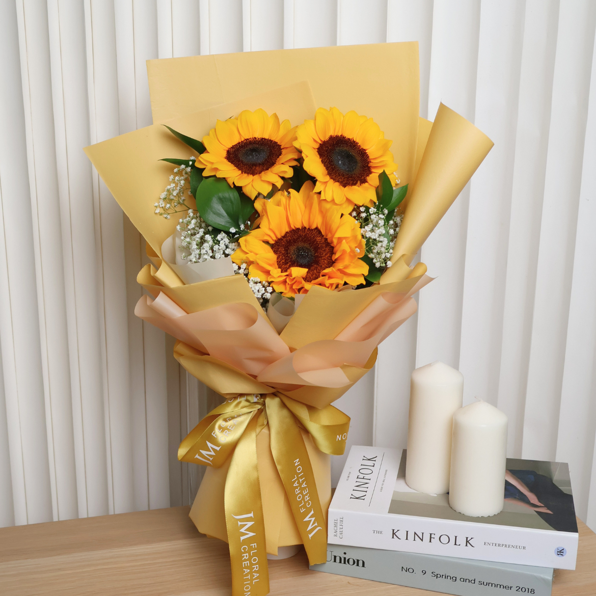 Guiding Light (3 Sunflower) - Flower Bouquet