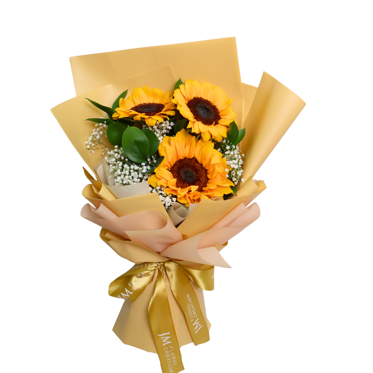 Guiding Light (3 Sunflower) - Flower Bouquet