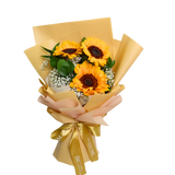 Guiding Light (3 Sunflower) - Flower Bouquet