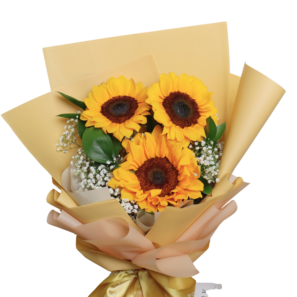 Guiding Light (3 Sunflower) - Flower Bouquet