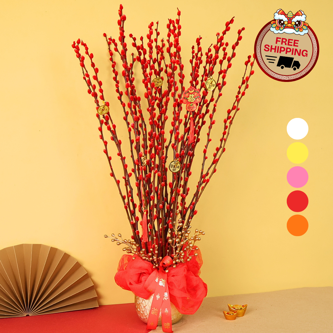 Happy Reunion (Pick Your Color) (30 Stalks) - Pussy Willow