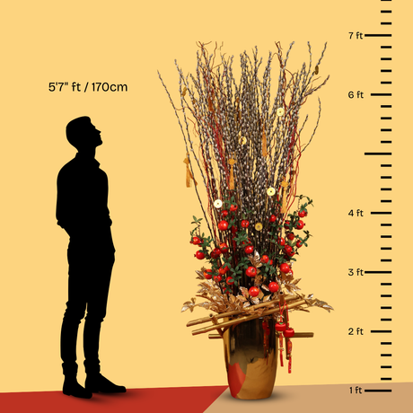 Harmonious Growth (58/88/128 Stalks) - Pussy Willow