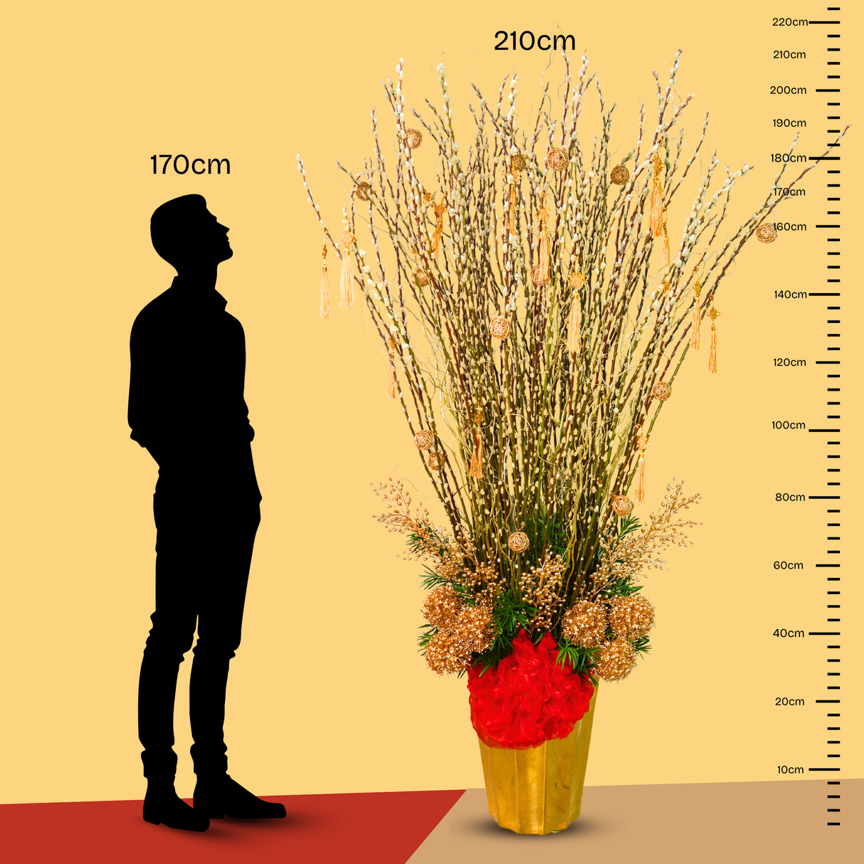 Petal Wealth (58/88/128 Stalks) - Pussy Willow