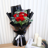 Heartfelt Praise (6 Roses) - Flower Bouquet