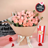 Helena (33 Roses) - Valentine Flower Bouquet