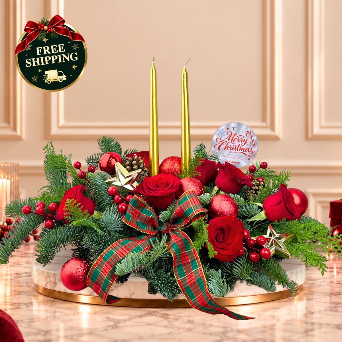 Holiday Splendor - Christmas Arrangement