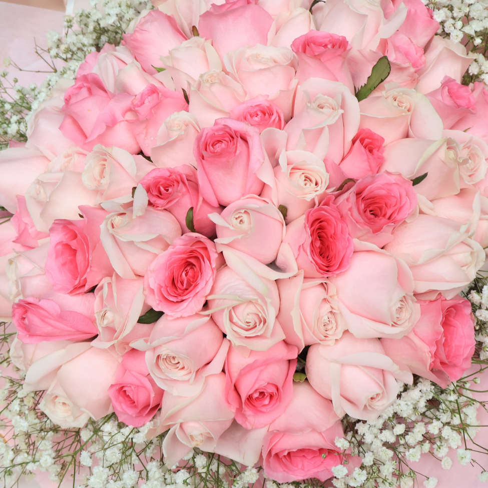 Infinite Heartbeat (99 Roses) - Flower Bouquet