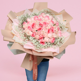 Infinite Heartbeat (99 Roses) - Flower Bouquet