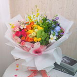 Jacintha (Rainbow) - Luxe Giant Bouquet