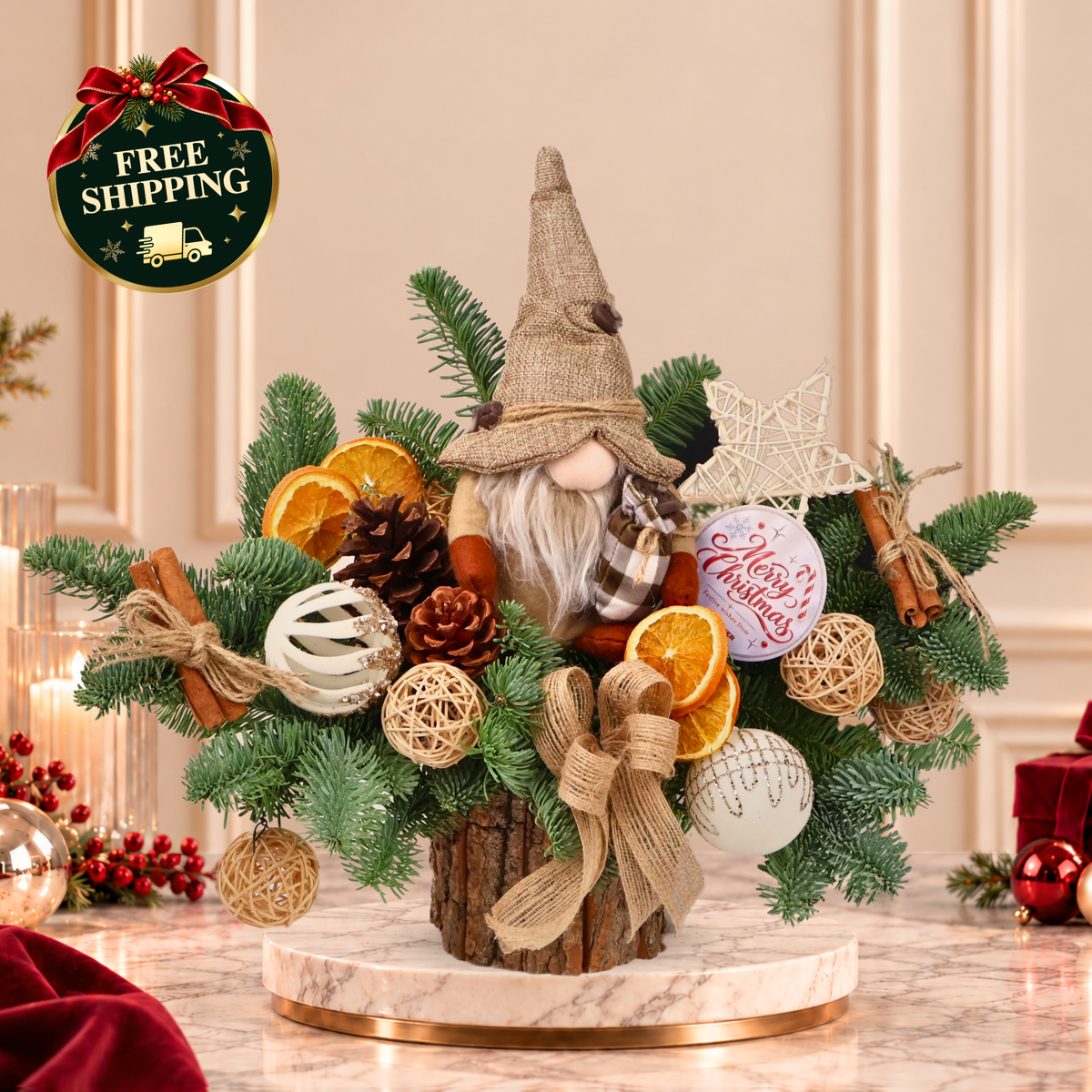 Jolly Barista - Christmas Arrangement