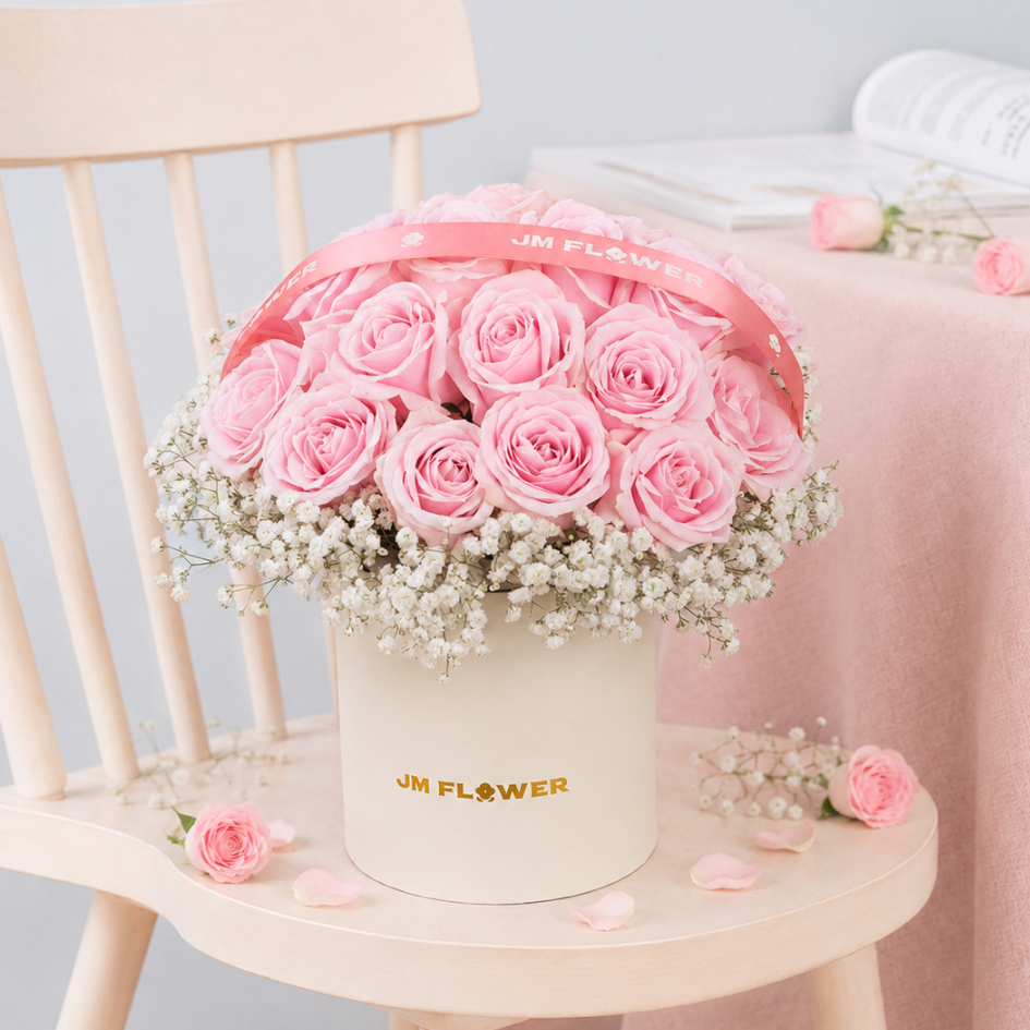 Lana (20 Roses) - Flower Box