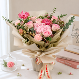Laurel (Hydrangea, Roses, Gerbera) - Flower Bouquet