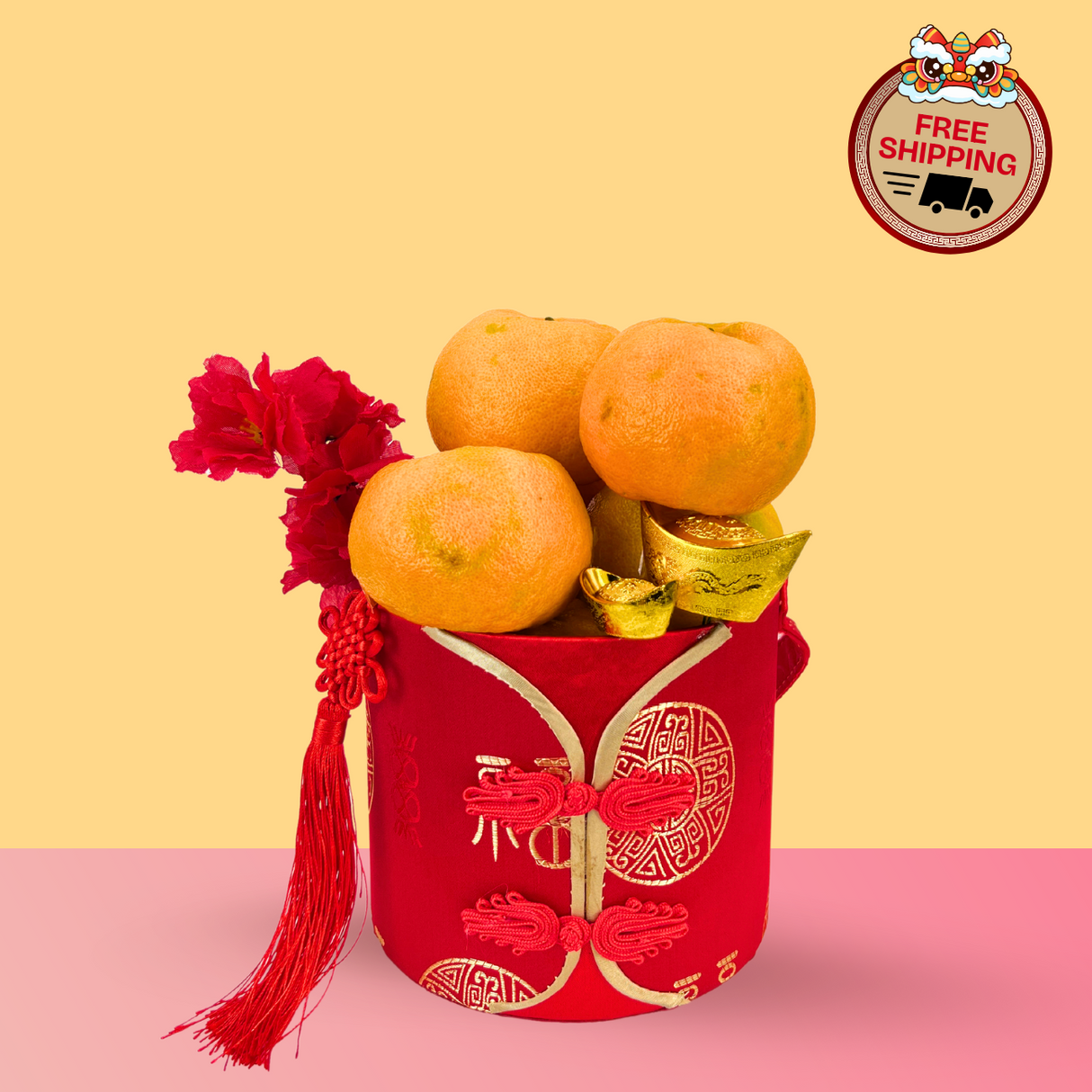 Harmony and Wealth - CNY Orange Hamper