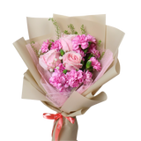 Loving Appreciation (3 Roses, 3 Carnation Spray)