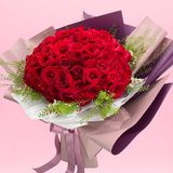 Magnificent (99 Roses) - Valentine Flower Bouquet