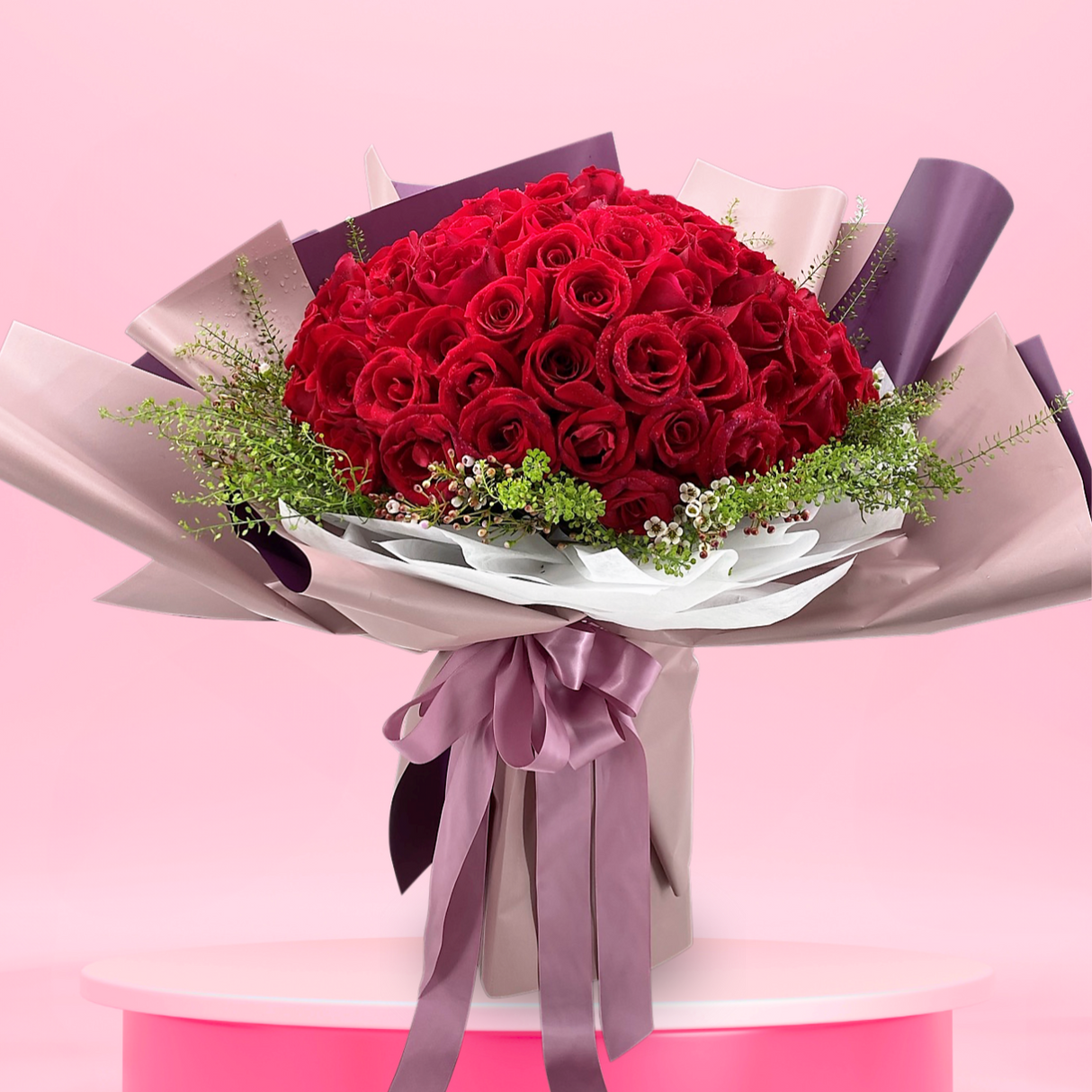 Magnificent (99 Roses) - Flower Bouquet