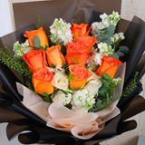 Marcelina (10 Roses) - Flower Bouquet