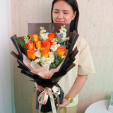 Marcelina (10 Roses) - Flower Bouquet