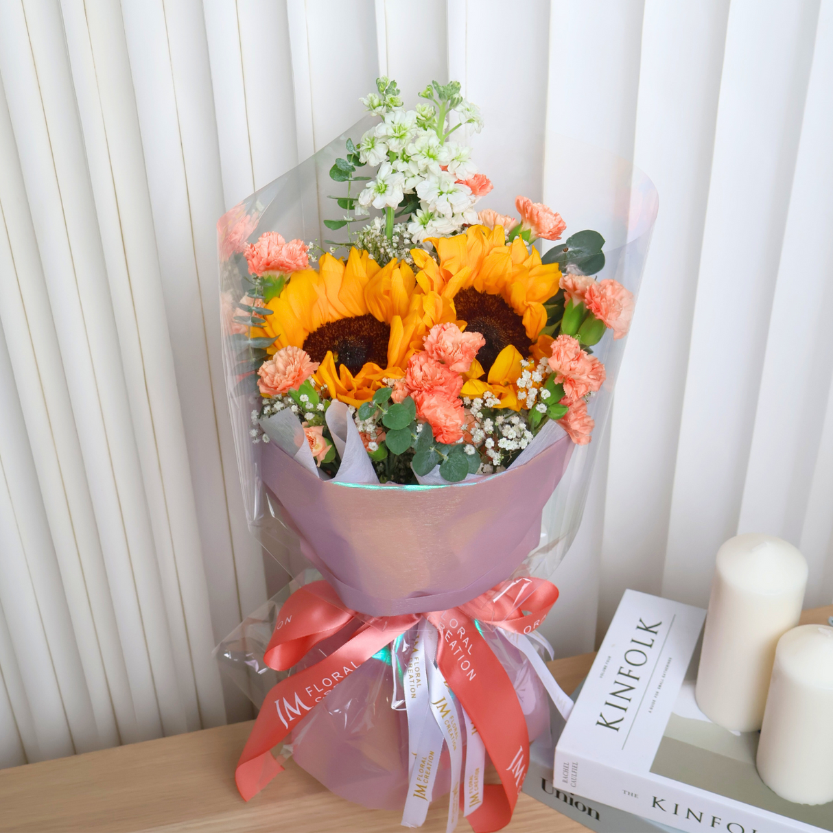 Mentor's Magic (2 Sunflower) - Flower Bouquet