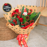 Merry Bright - Christmas Flower Bouquet
