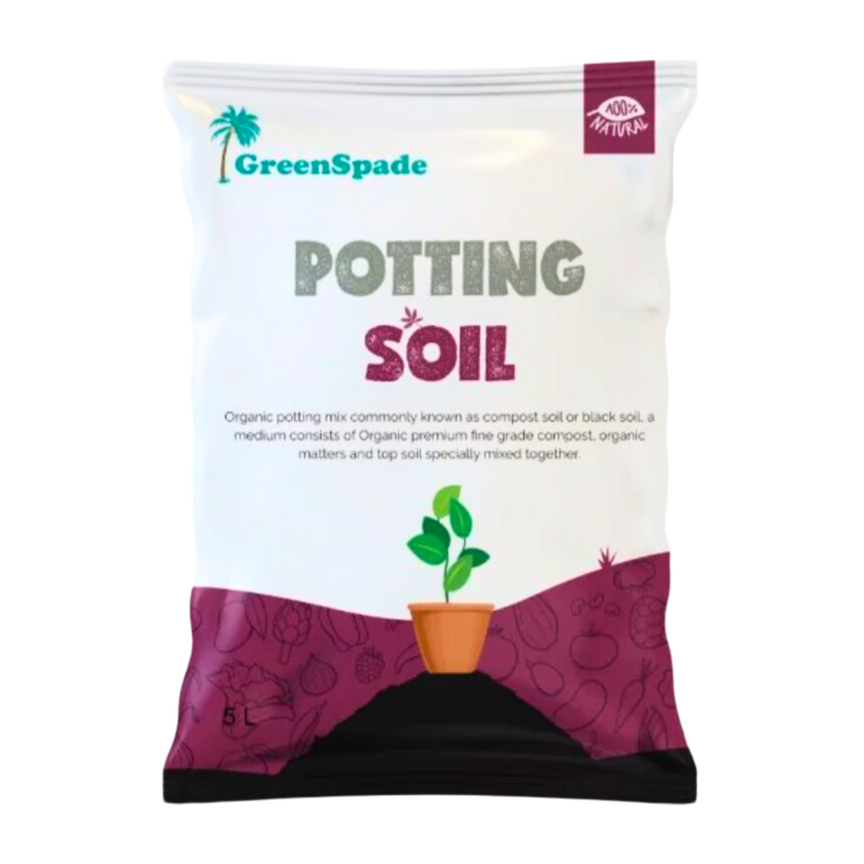 Greenspade Organic Potting Soil