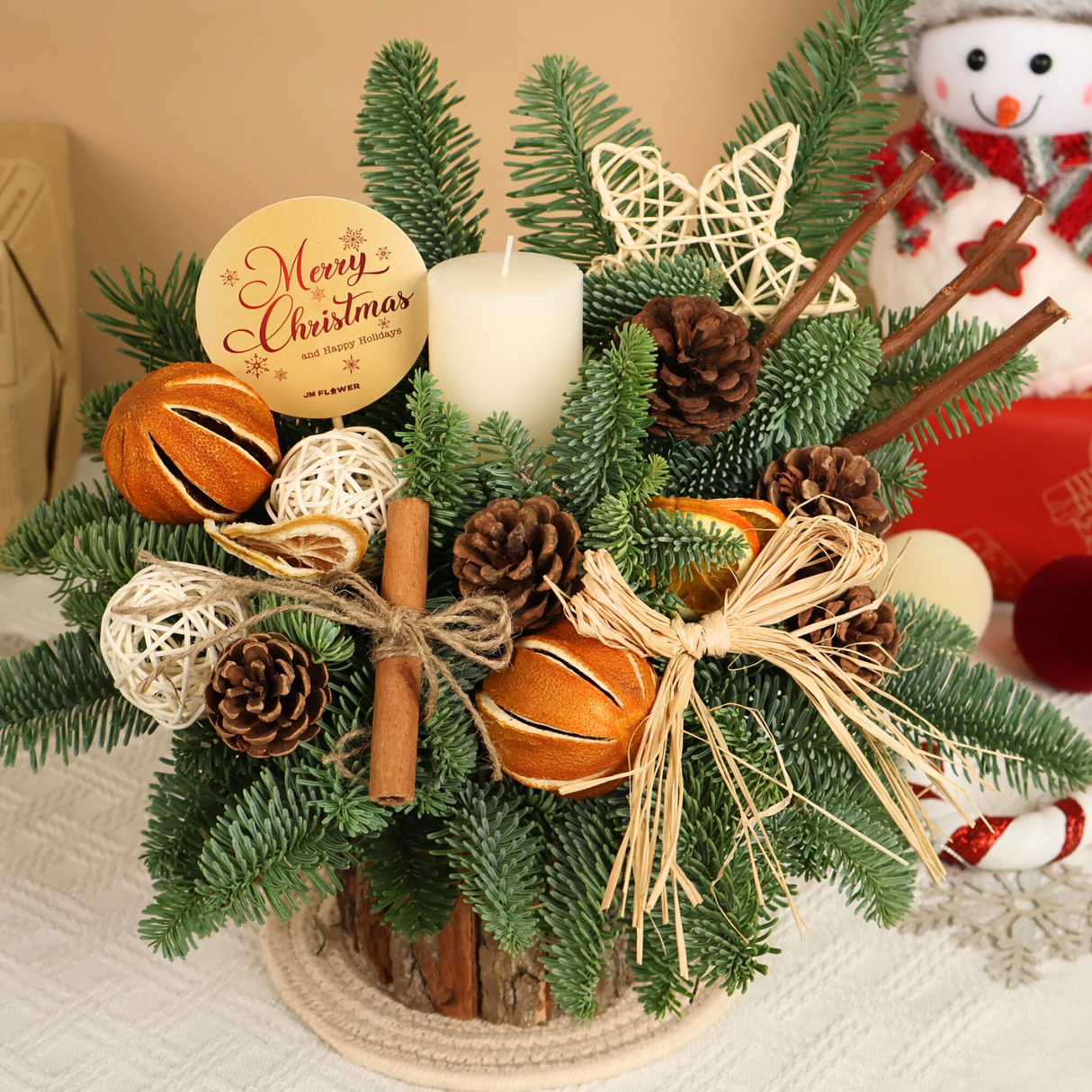 Natural Carol - Christmas Arrangement