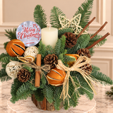 Natural Carol - Christmas Arrangement