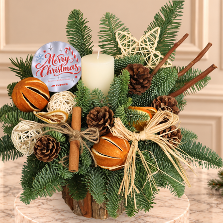 Natural Carol - Christmas Arrangement