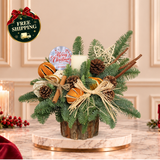 Natural Carol - Christmas Arrangement