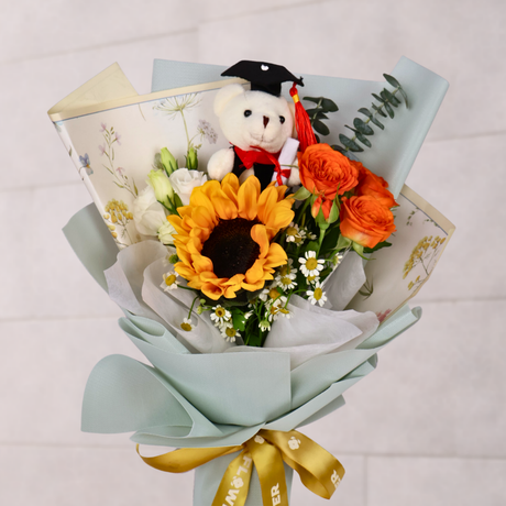 New Chapter (1 Sunflower) - Flower Bouquet