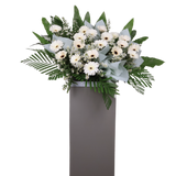 Tranquil Bloom - Condolence Flower Stand