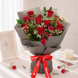 Orielle (8 Roses) - Flower Bouquet