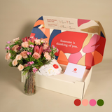 Peach Paradise - PetalBox Luxe Bouquet