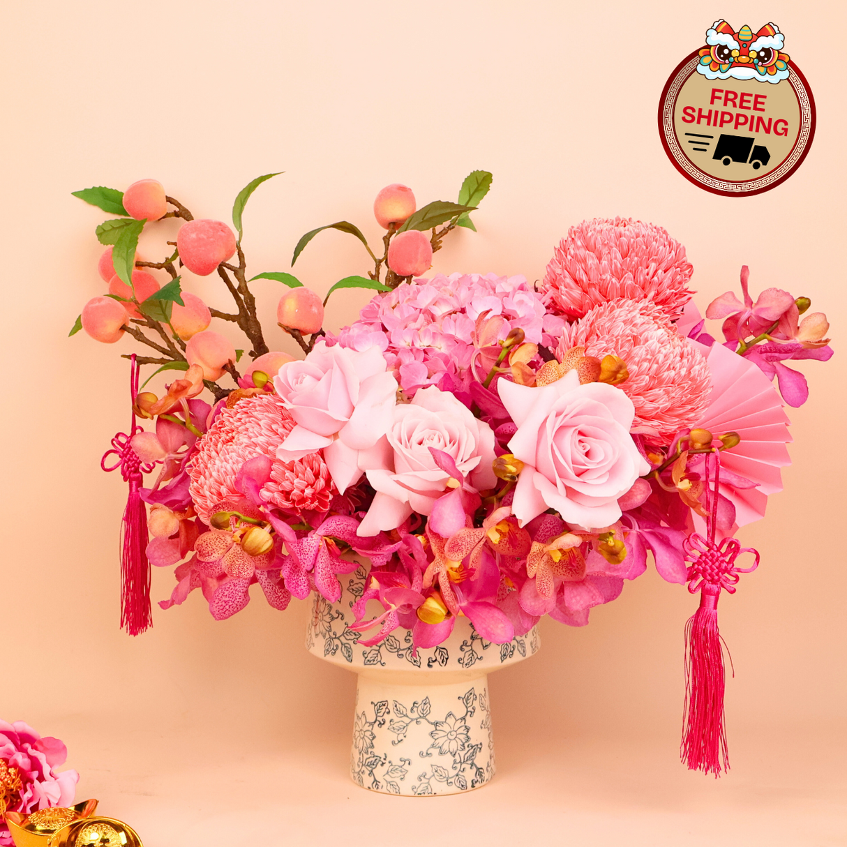 Pink Opulence - CNY Table Flower