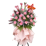 Pink Prosper - Congratulatory Flower Stand