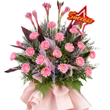 Pink Prosper - Congratulatory Flower Stand
