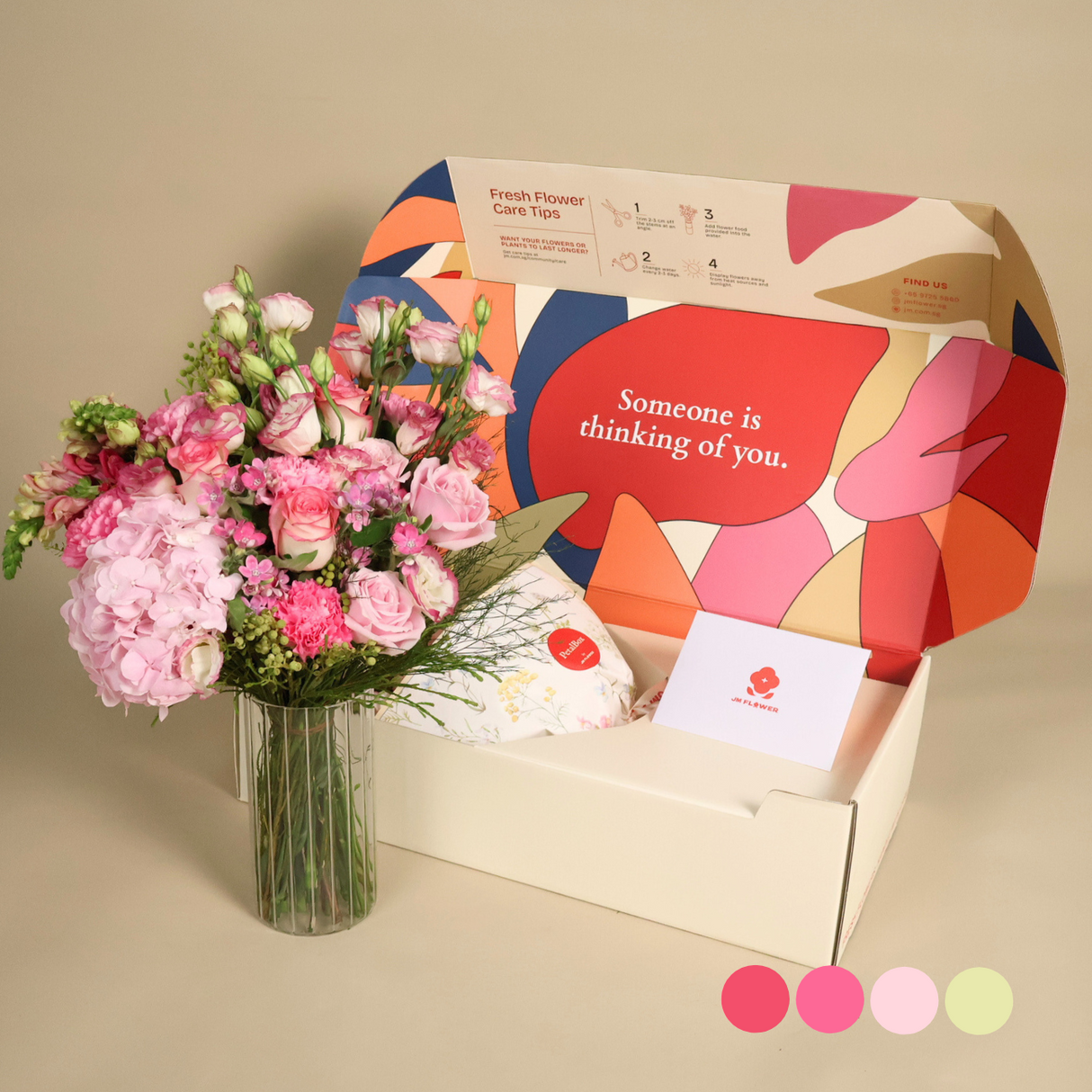 Pink Berry - PetalBox Luxe Bouquet