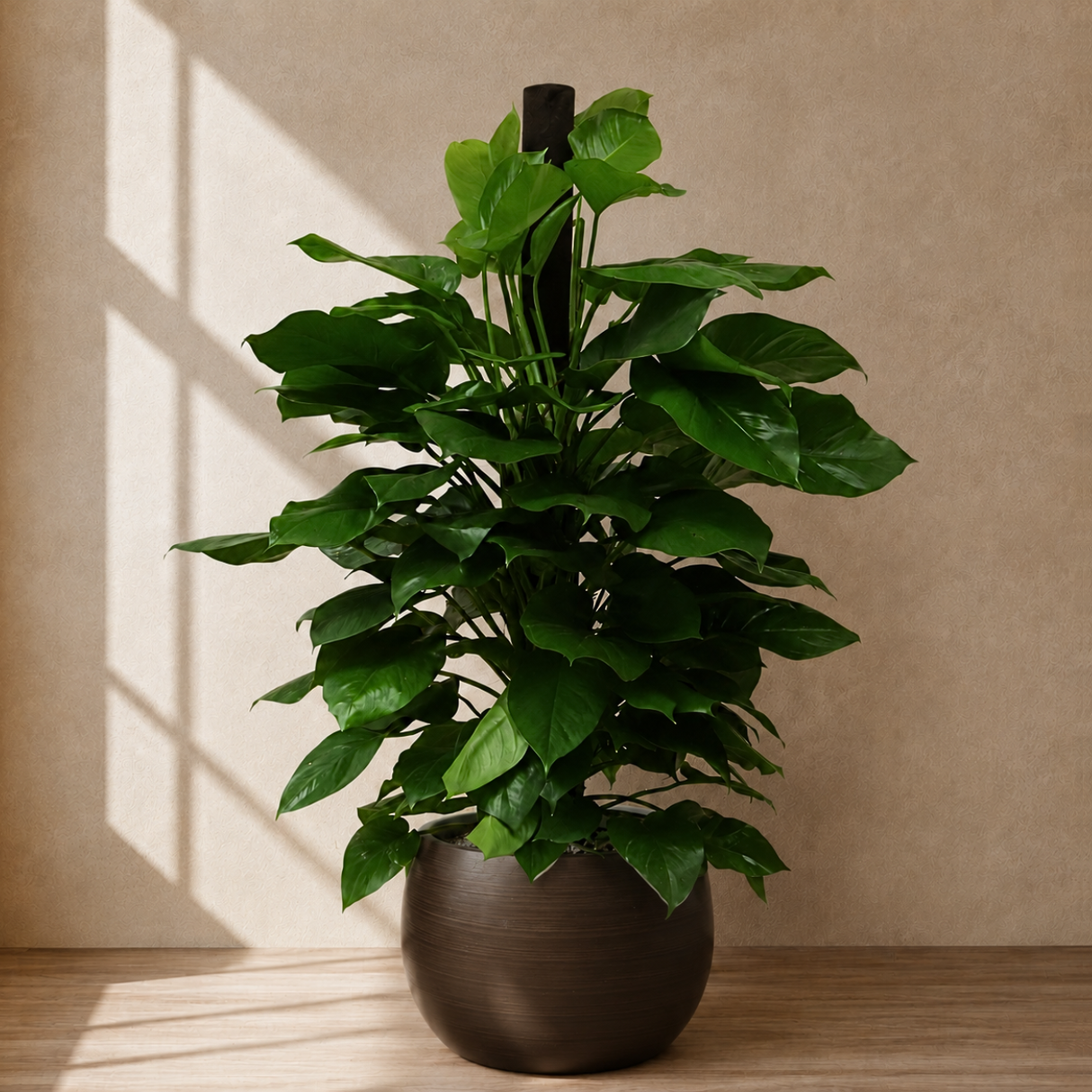 Money Plant (Golden Pothos) in Ceramic Pot (140cm)